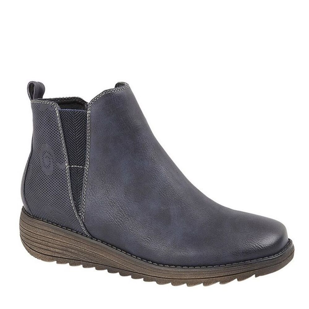 Cipriata Womens/Ladies Debora Ankle Boots / Navy